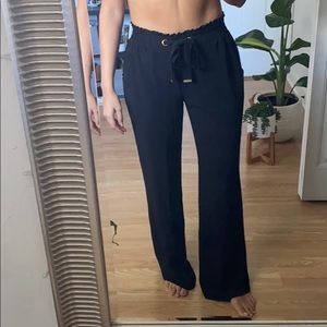 Michael Kors wide leg trouser pants